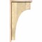 Ekena Millwork Huntington Rough Sawn Corbel w/Backplate, Douglas Fir, 6"W x 14"D x 26"H COR06X14X26HUN01RDF - alternate 2